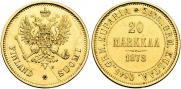 20 markkaa 1878 year