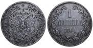 1 markka 1864 year