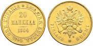20 markkaa 1904 year