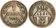 1 злотый 1835 года