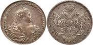 1 rouble 1737 year