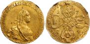 5 roubles 1774 year