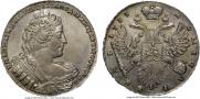1 рубль 1733 года