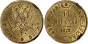 10 markkaa 1878 year