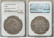 1 рубль 1724 года