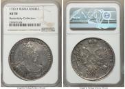 1 рубль 1733 года