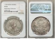 1 рубль 1738 года