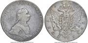 1 рубль 1762 года