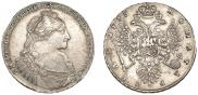 1 рубль 1735 года
