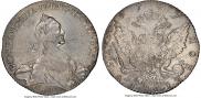 1 rouble 1768 year