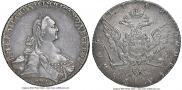 1 rouble 1768 year