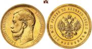 37,5 roubles - 100 francs 1902 year
