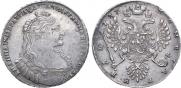 1 rouble 1737 year