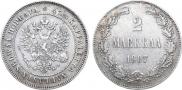 2 markkaa 1907 year