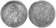 1 rouble 1738 year