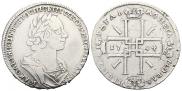 1 рубль 1724 года