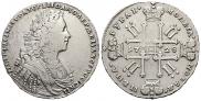 1 рубль 1728 года