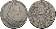 1 рубль 1734 года