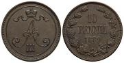 10 пенни 1889 года