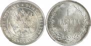 1 markka 1907 year