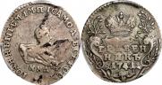 Grivennik 1741 year
