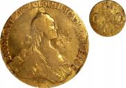 10 roubles 1772 year