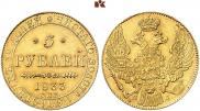 5 roubles 1833 year