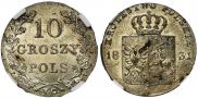 10 groszy 1831 year