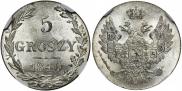 5 groszy 1840 year