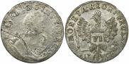 6 groszy 1760 year