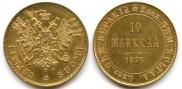 10 markkaa 1879 year