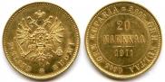 20 markkaa 1911 year
