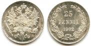 25 пенни 1902 года