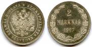 2 markkaa 1907 year