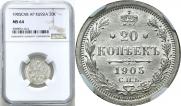 20 kopecks 1905 year