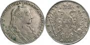 1 rouble 1734 year