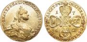 10 рублей 1762 года