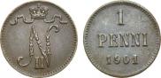 1 penni 1901 year