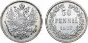 50 pennia 1907 year