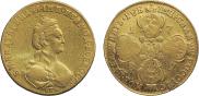 5 roubles 1782 year