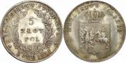 5 złotych 1831 year