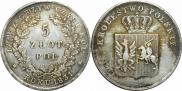 5 złotych 1831 year