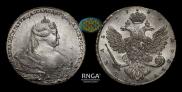 1 rouble 1737 year