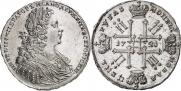1 рубль 1728 года
