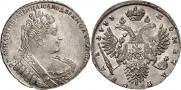 1 рубль 1733 года