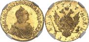 1 rouble 1757 year