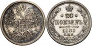 20 kopecks 1883 year