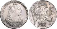 1 rouble 1734 year