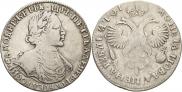 1 rouble 1719 year