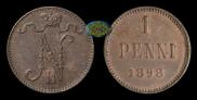 1 penni 1898 year